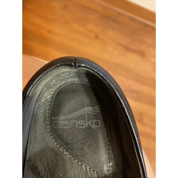 Dansko | Black Leather Clogs Excellent Condition - Size 41 / US 9.5 - Picture 4 of 11